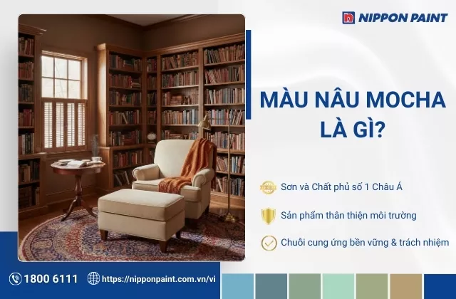 Màu nâu Mocha là gì? Tổng hợp 5 ứng dụng phổ biến của màu nâu Mocha trong cuộc sống