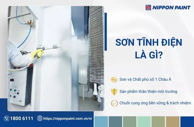 Sơn tĩnh điện là gì? Ưu điểm, ứng dụng và quá trình thi công