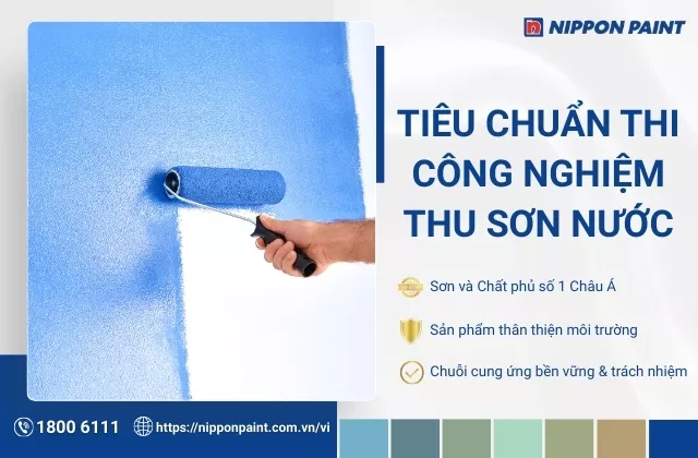 11 tiêu chuẩn thi công nghiệm thu sơn nước theo TCVN 6934:2001
