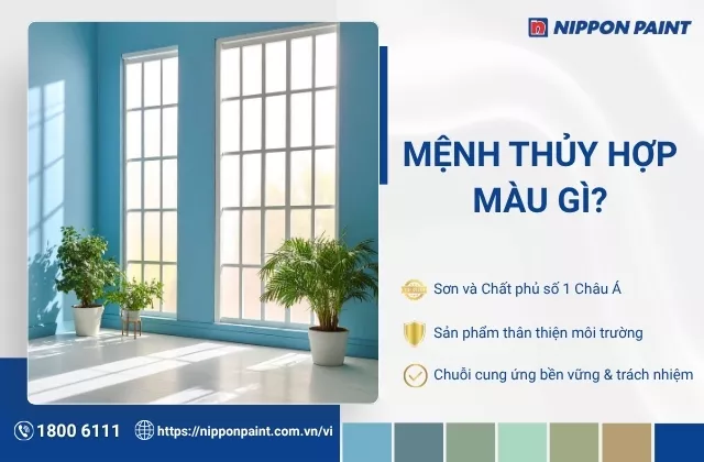 Mệnh Thủy hợp màu gì, kỵ màu gì theo phong thủy?
